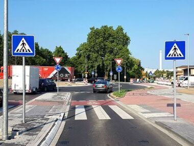 Ortsfeste Verkehrsbeschilderung